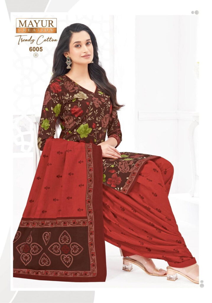 Stylish Mayur Trendy Cotton Vol 6 Cotton Printed Daily Wear Dress Material Collection Wholesale 2026