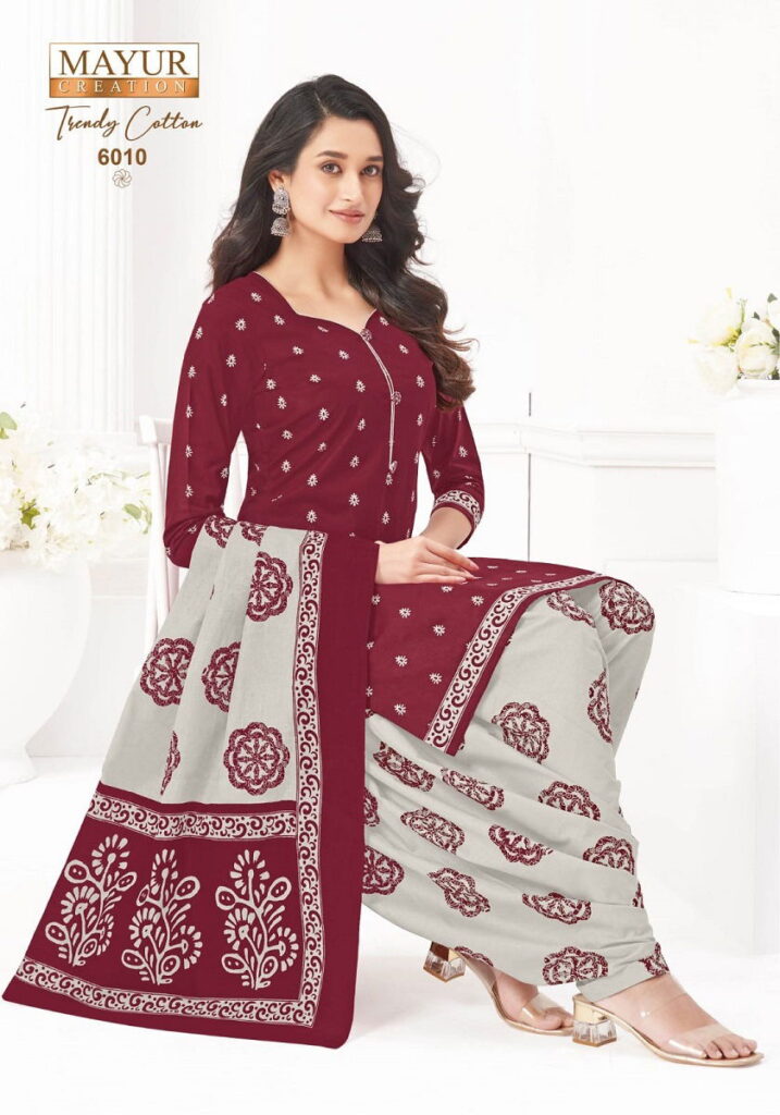 Stylish Mayur Trendy Cotton Vol 6 Cotton Printed Daily Wear Dress Material Collection Wholesale 2026