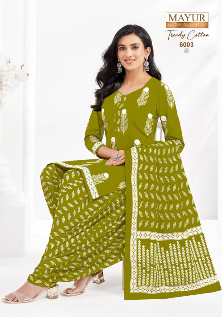 Stylish Mayur Trendy Cotton Vol 6 Cotton Printed Daily Wear Dress Material Collection Wholesale 2026