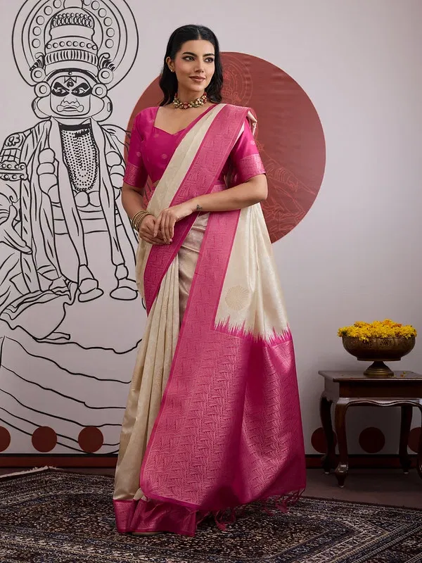 Beautiful Rajtex Paper Silk 01 Handloom Weaving Saree Wholesale 2026