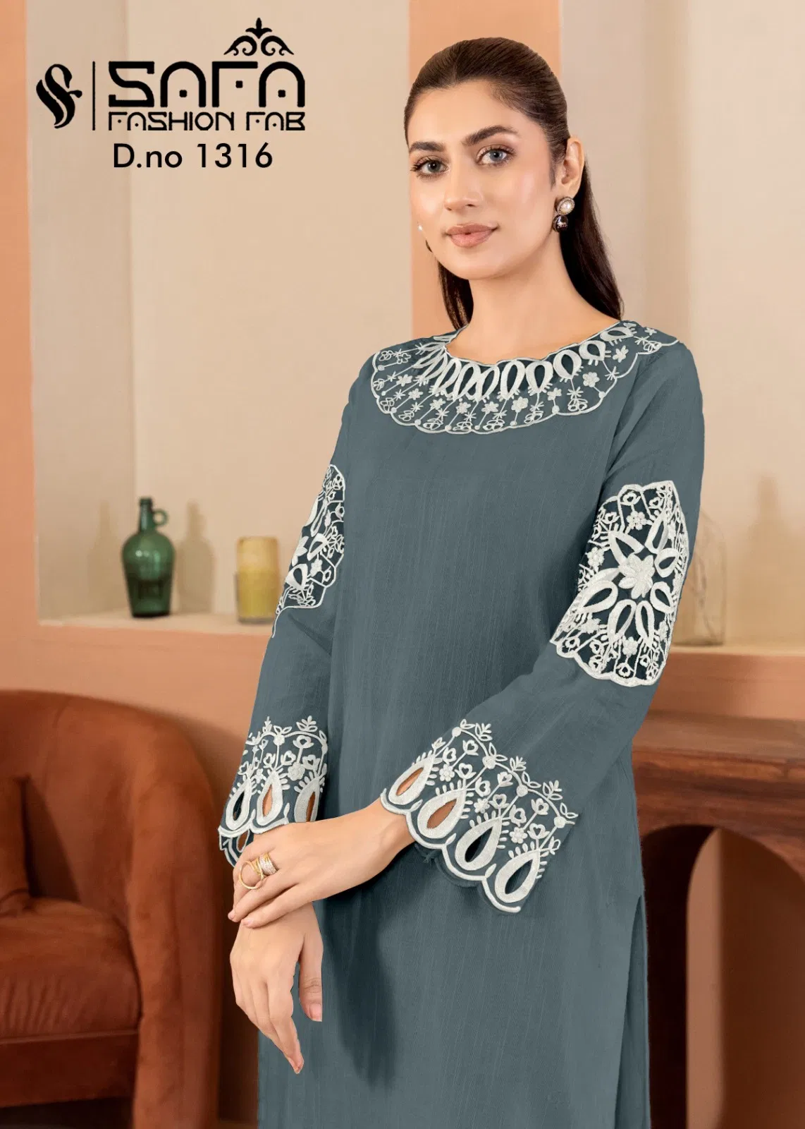 Beautiful Safa Fashion 1316 Soft Fabric Kurti With Bottom And Dupatta Wholesale 2026