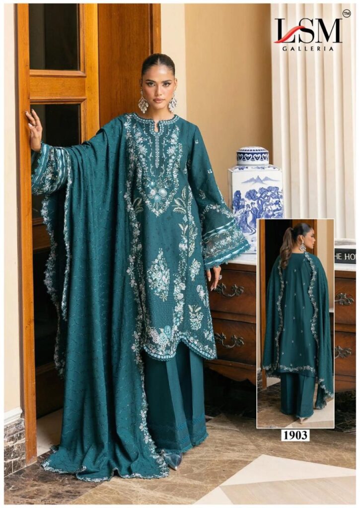 Latest Lsm Parian Dream Vol 19 Lawn Cotton Printed Dress Material Collection Wholesale 2026