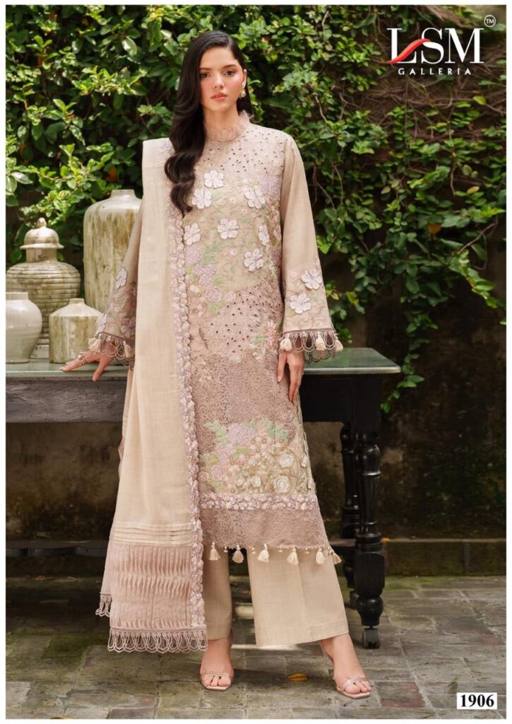 Latest Lsm Parian Dream Vol 19 Lawn Cotton Printed Dress Material Collection Wholesale 2026