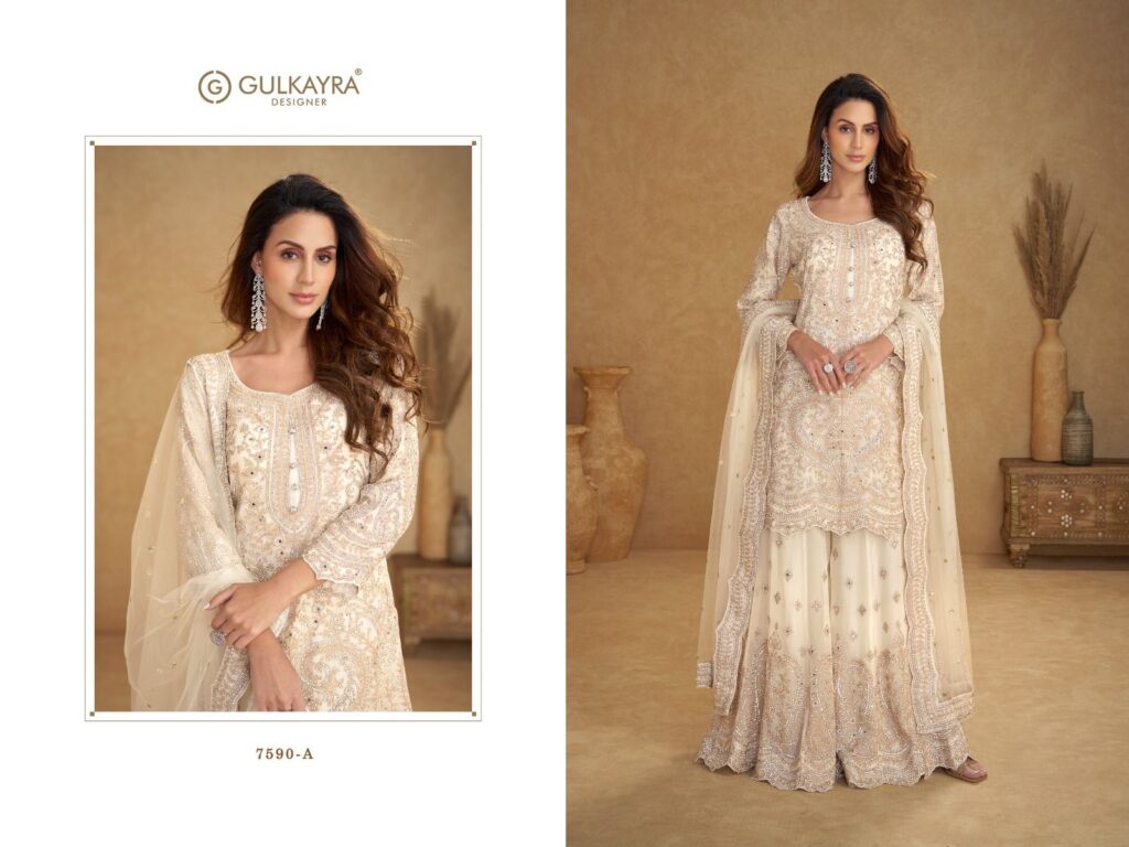 Beautiful Gulkayra Safira Net With Embroidery Work Designer Salwar Kameez Wholesale 2026