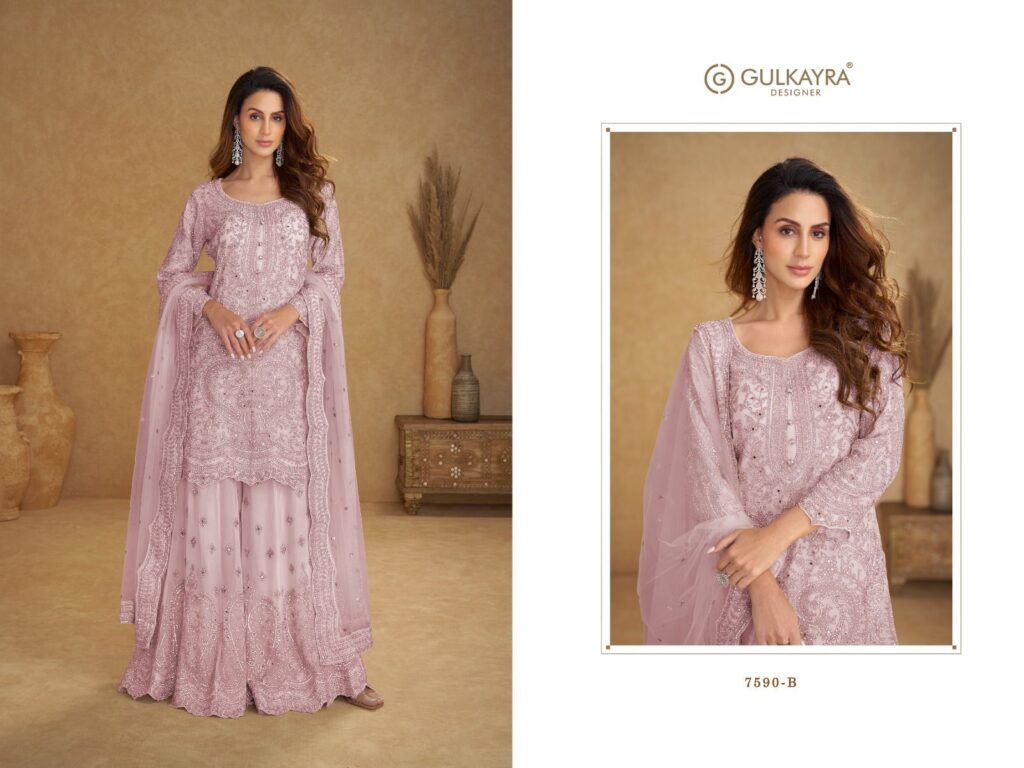Beautiful Gulkayra Safira Net With Embroidery Work Designer Salwar Kameez Wholesale 2026
