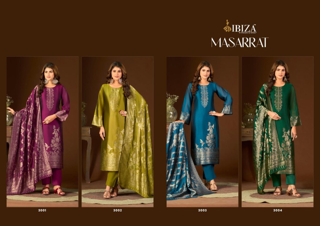 Launching Ibiza Masarrat Banglory Silk With Handwork Festival Wear Salwar Kameez Wholesale 2026