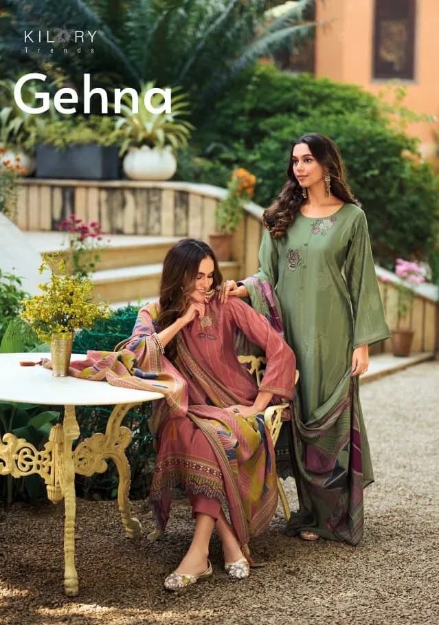 Buy Kilory Gehna Modal Silk Digital Print Embroidery Salwar Kameez Wholesale 2026