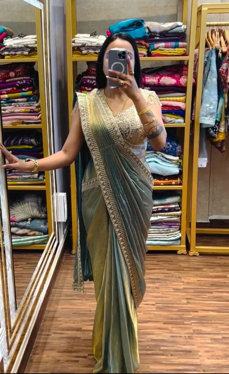 Beautiful Bt 7133 Fandy Satin With Embroidery Sequence Worked Beautiful Saree Collection Wholesale 2026