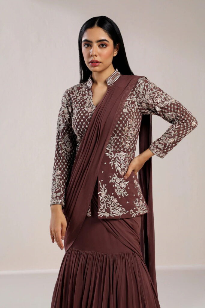 Stylish Bt 7135 Chinon Embroidery Worked Trending Party Wear Jacket Lehenga With Dupatta Wholesale 2026