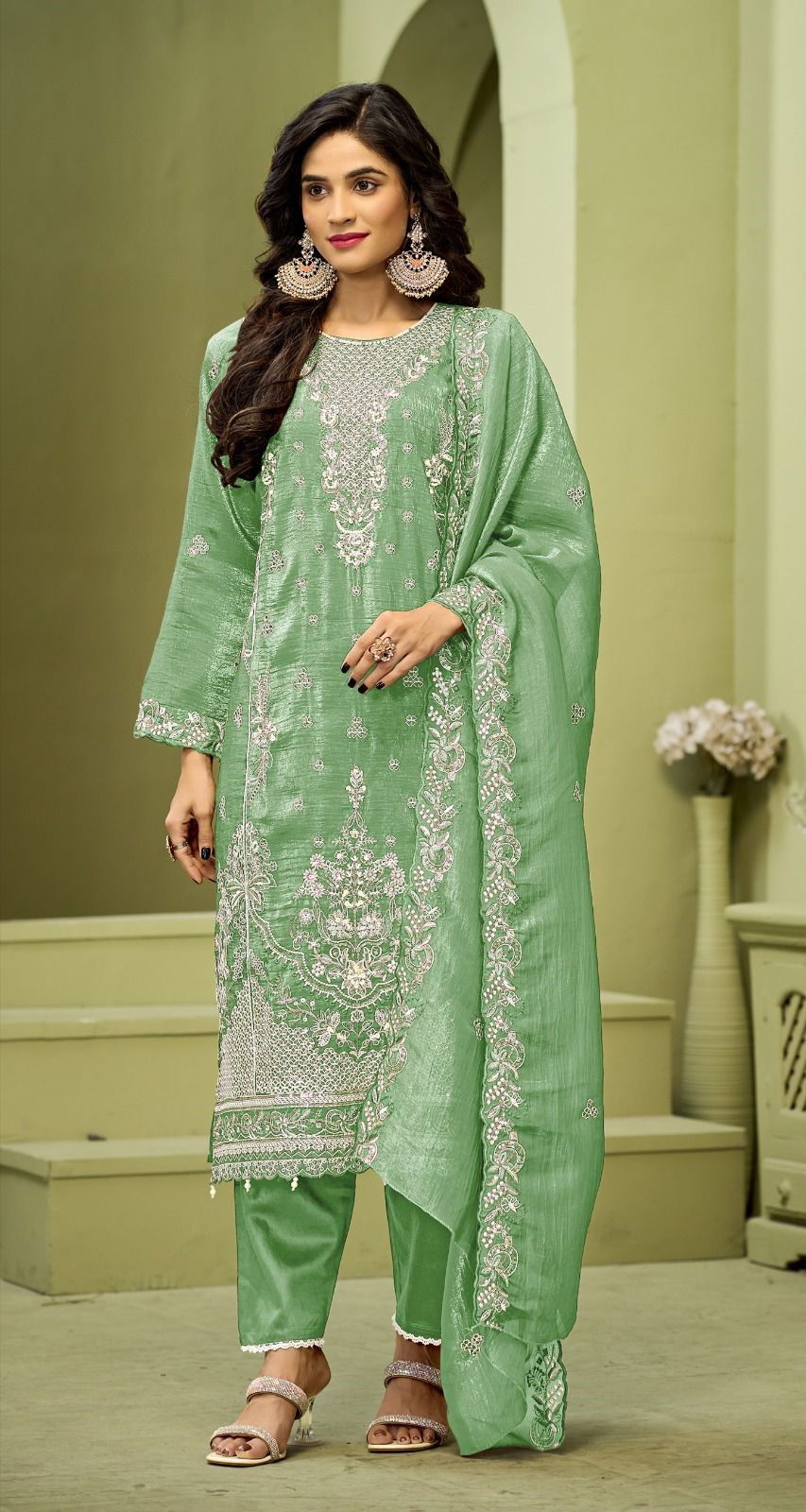 Launching Bilqis B 230 A To D Crunchy With Embroidered Pakistani Salwar Kameez Wholesale 2026