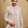 Latest Swarg 5090 to 5094 series Rose gold sherwani set Collection Wholesale 2026
