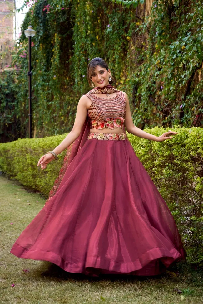 Beautiful Lekha yf 1445 Chanda Silk Plain With Embroidery Worked Designer Lehenga Choli Wholesale 2026