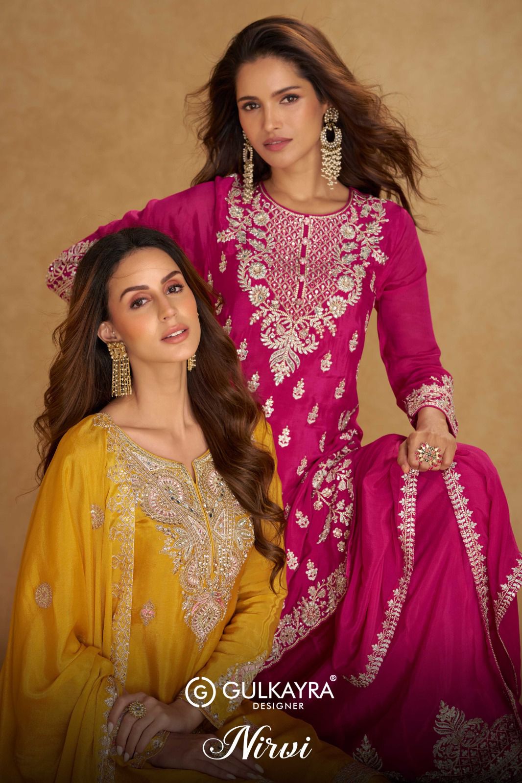 Latest Gulkayra Nirvi Chinon Embroidery Work Designer Salwar Kameez Wholesale 2026