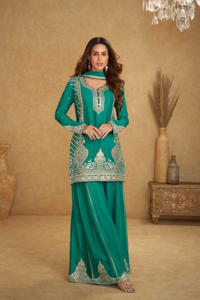 Latest Gulkayra Nirvi Chinon Embroidery Work Designer Salwar Kameez Wholesale 2026