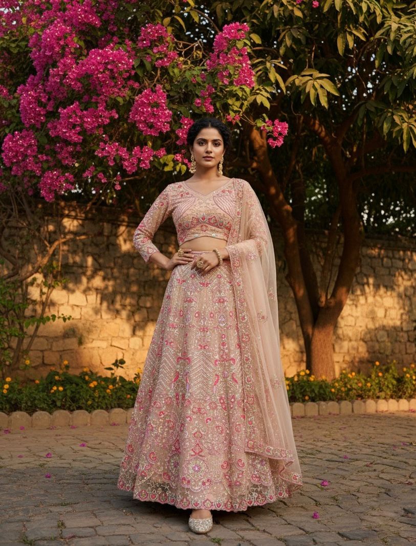 Beautiful BD 1819 Embroidery Sequins Work Lehenga Collection Wholesale 2026