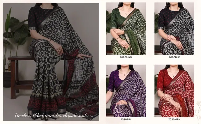 Latest Lekha YF 7020 Viscose Chanderi Zari Border Daily Wear Saree Collection Wholesale 2026
