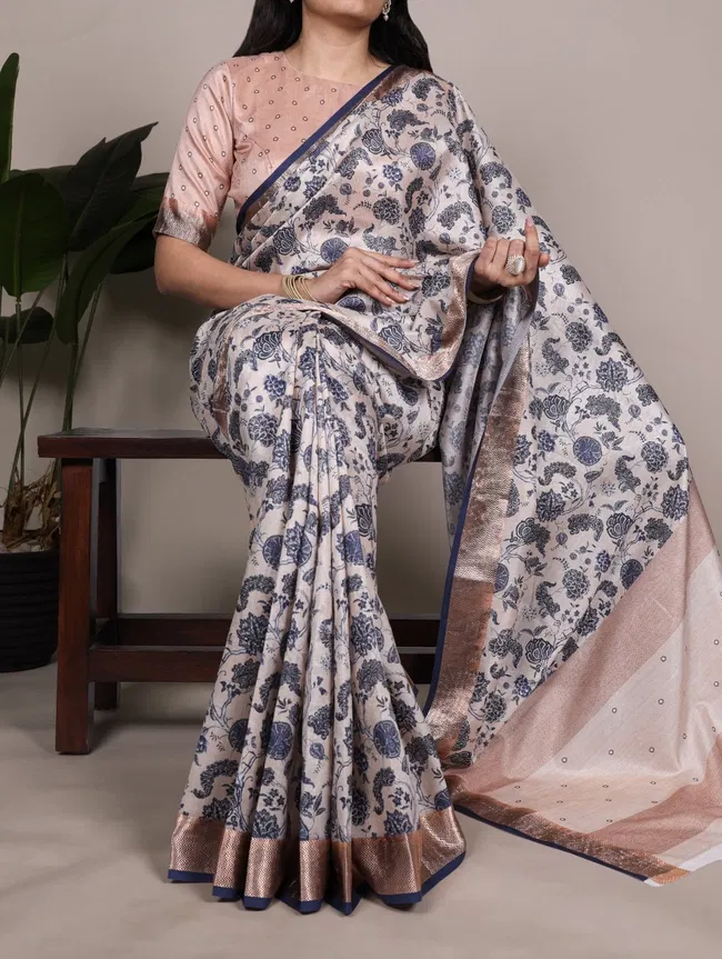 Buy Lekha Yf 7055 Tussar Silk Printed Fancy Saree Collection Wholesale 2026