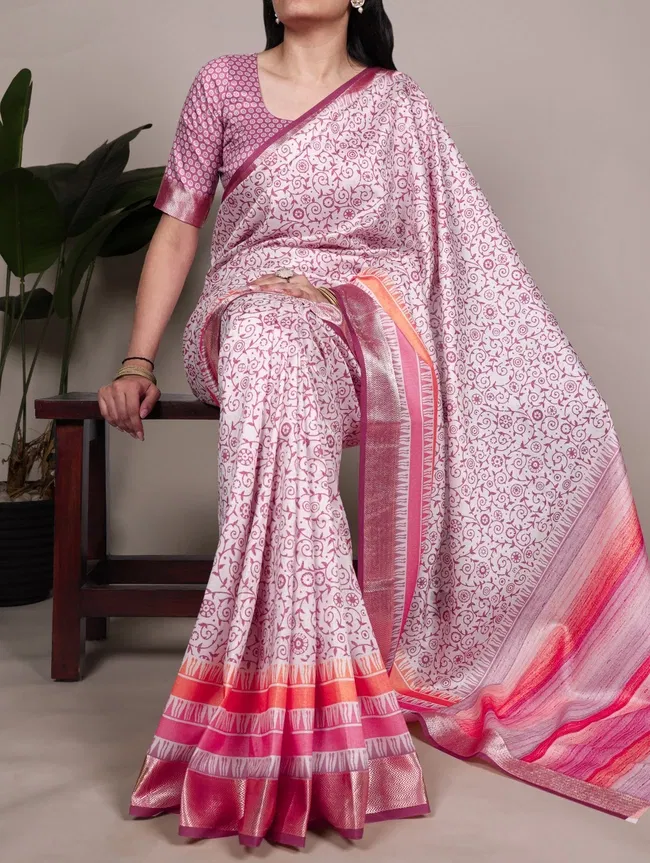 Buy Lekha Yf 7055 Tussar Silk Printed Fancy Saree Collection Wholesale 2026