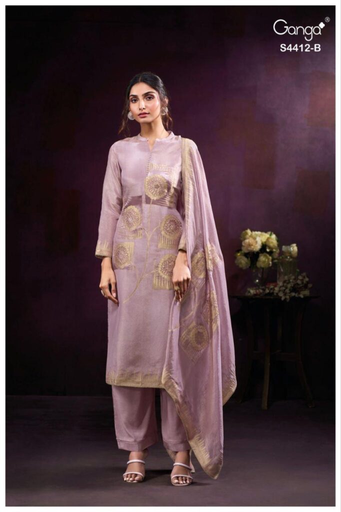 Beautiful Ganga Riyara 4412 Bemberg Silk With Embroidery Salwar Kameez Wholesale 2026