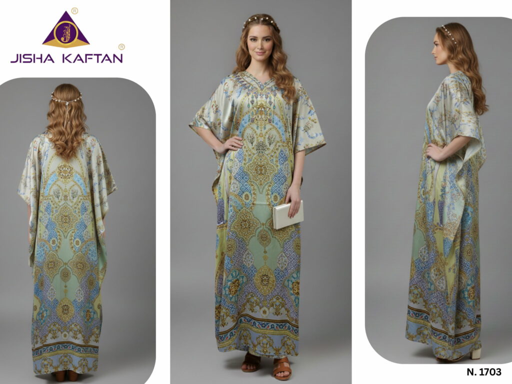 Beautiful Jisha Kaftan E Nazakat Vol 17 Poly Japan Satin Kaftan Collection Wholesale 2026