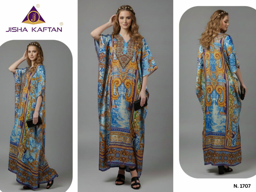 Beautiful Jisha Kaftan E Nazakat Vol 17 Poly Japan Satin Kaftan Collection Wholesale 2026