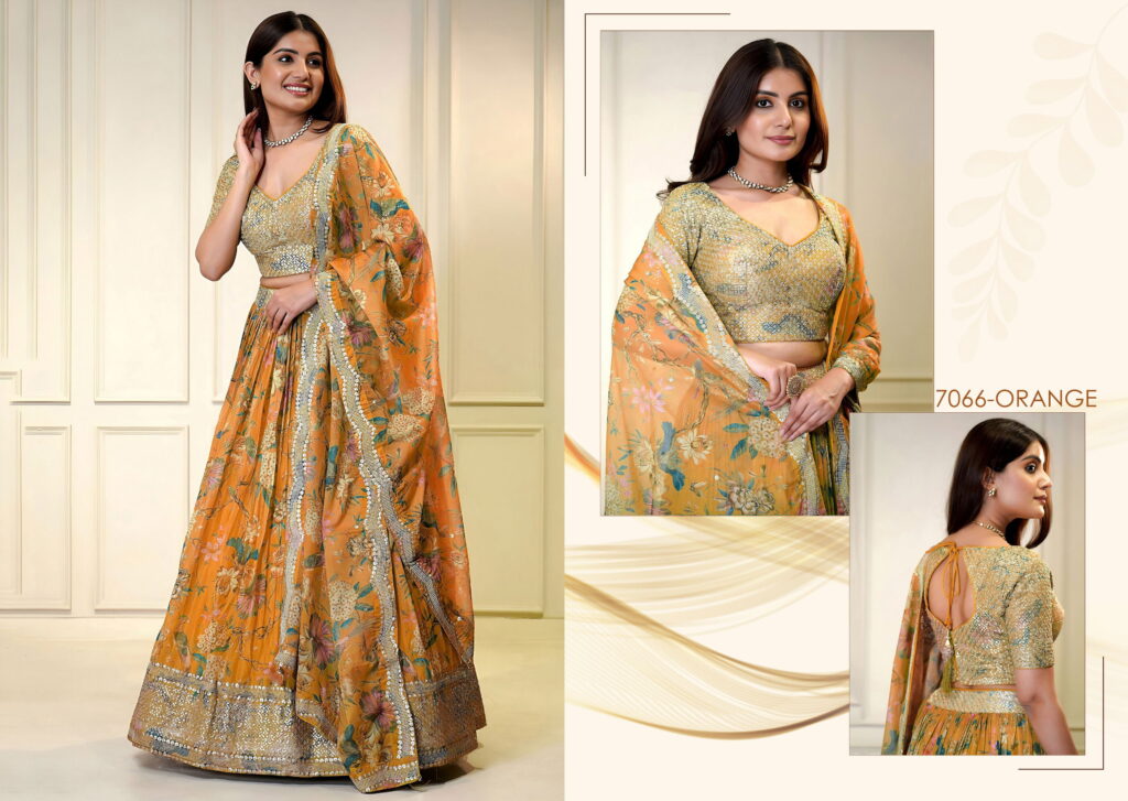 Buy Zeel Vol 31 Organza Sequins Embroidery Work Lehenga Choli Collection Wholesale 2026