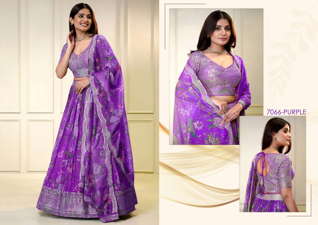 Buy Zeel Vol 31 Organza Sequins Embroidery Work Lehenga Choli Collection Wholesale 2026