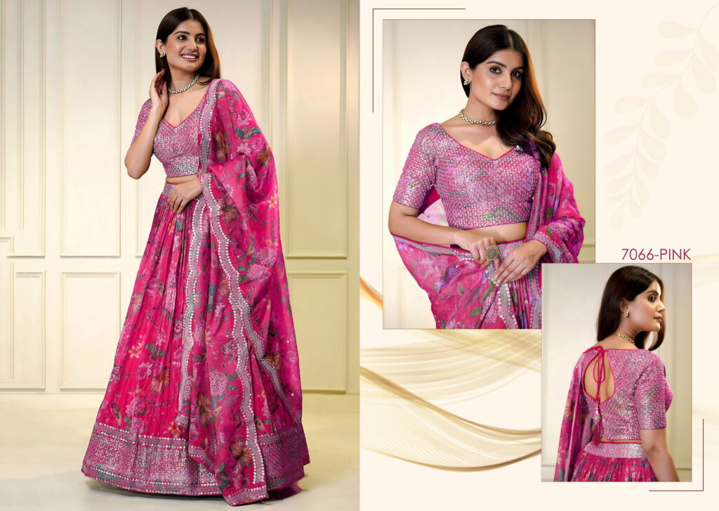 Buy Zeel Vol 31 Organza Sequins Embroidery Work Lehenga Choli Collection Wholesale 2026