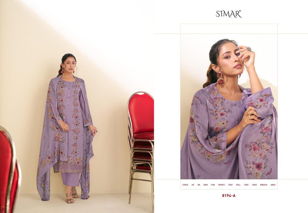 Buy Glossy Simar Shiza Viscose Muslin Digital Print Salwar Kameez Wholesale 2026