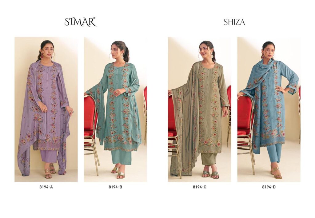 Buy Glossy Simar Shiza Viscose Muslin Digital Print Salwar Kameez Wholesale 2026