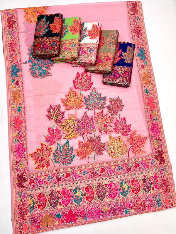 Buy Rajtex Pure Kashmiri 02 Modal Cotton Pashmina Weaving Saree Wholesale 2026