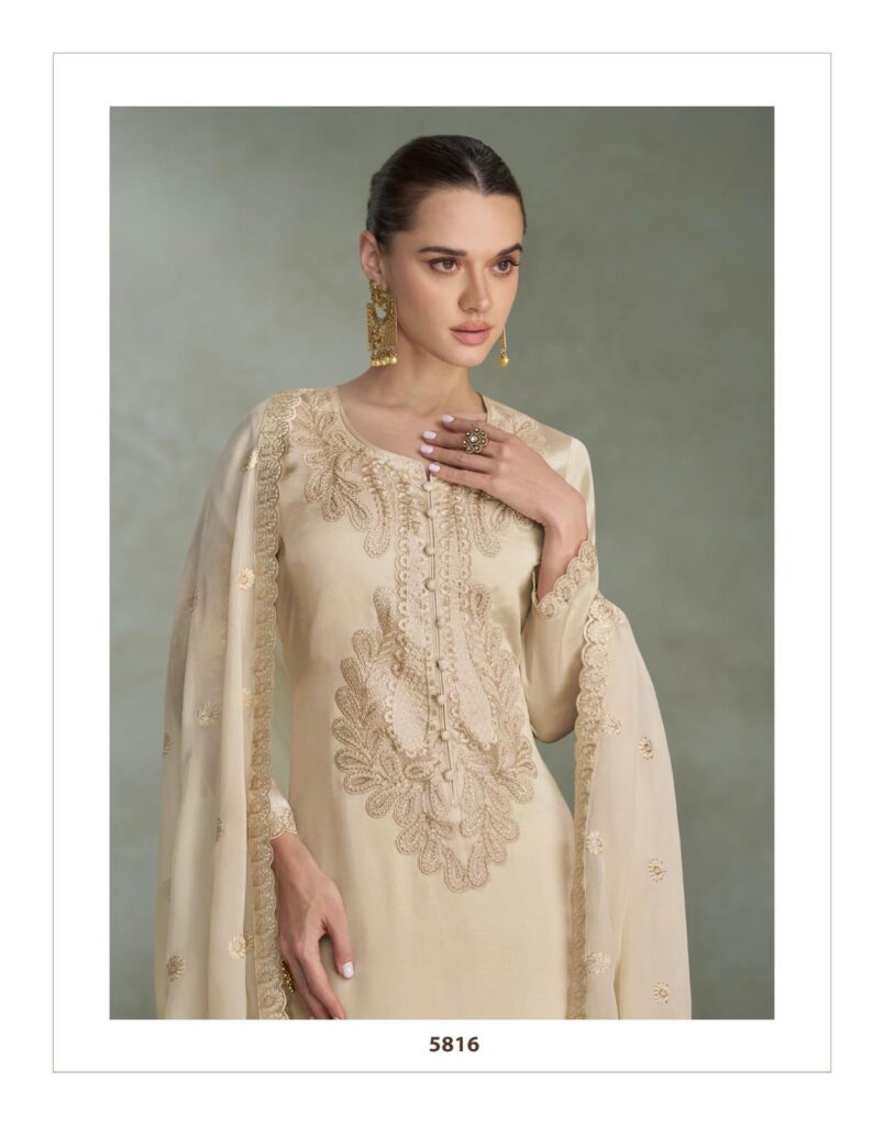Buy Sayuri Samira Chinon Silk Embroidery Top With Plazzo Suit Wholesale 2026