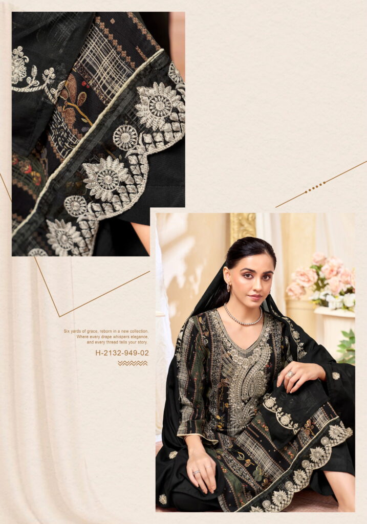 Stylish Alok Black Bunny Edition 3 Viscose Rayon Printed Dress Material Collection Wholesale 2026