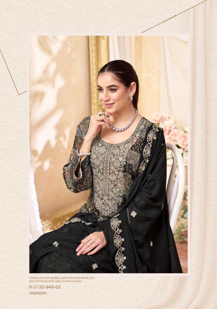 Stylish Alok Black Bunny Edition 3 Viscose Rayon Printed Dress Material Collection Wholesale 2026
