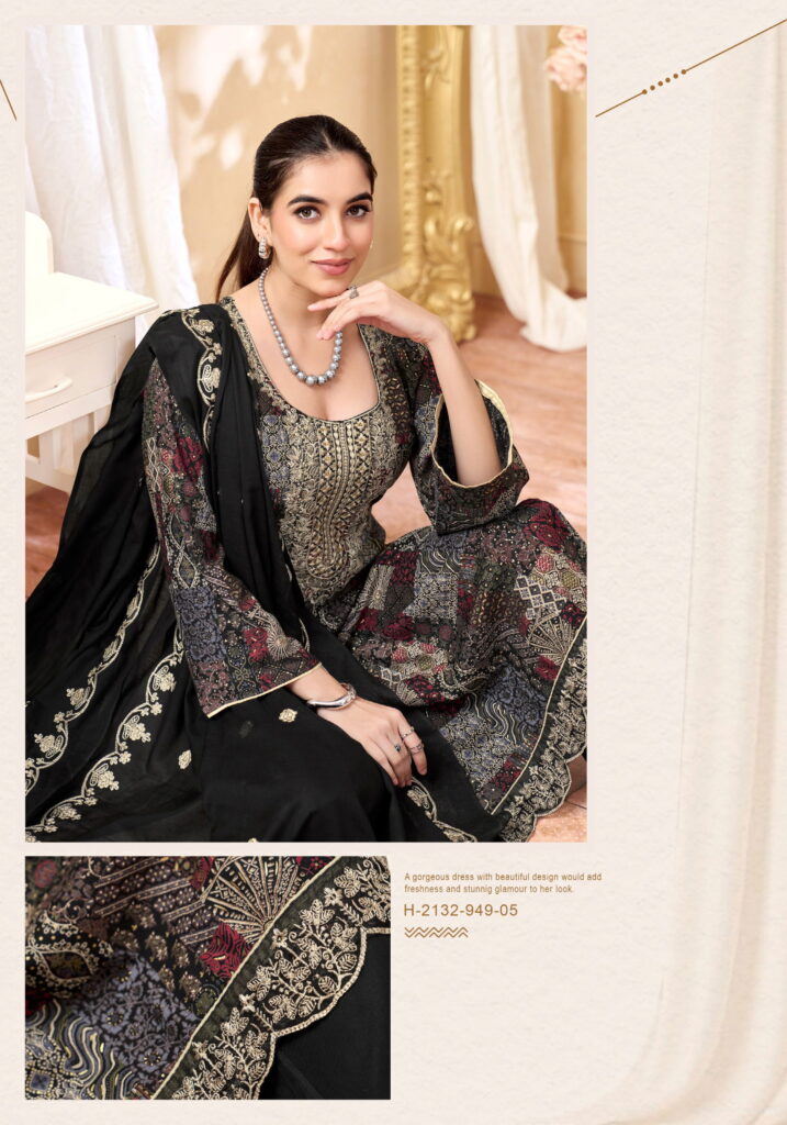 Stylish Alok Black Bunny Edition 3 Viscose Rayon Printed Dress Material Collection Wholesale 2026
