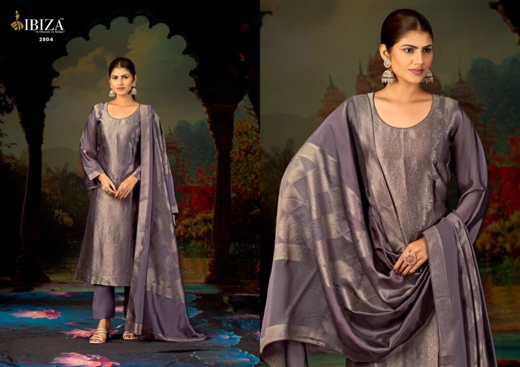 Buy Ibiza Jacadi Banglory Silk With Handwork Salwar Kameez Collection Wholesale 2026