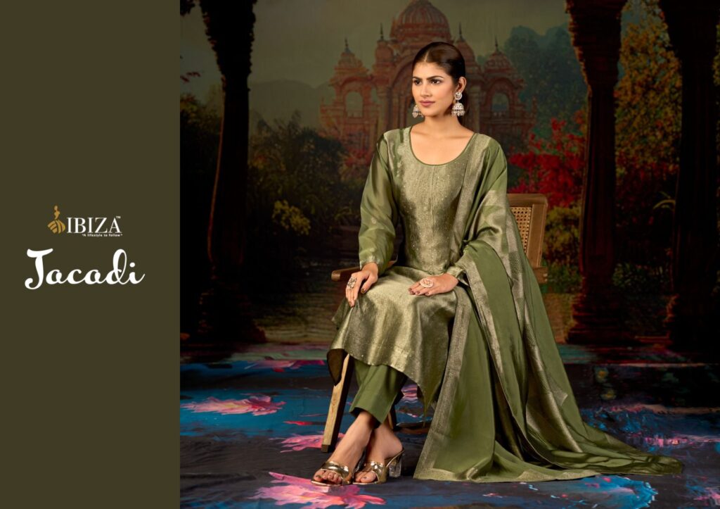 Buy Ibiza Jacadi Banglory Silk With Handwork Salwar Kameez Collection Wholesale 2026