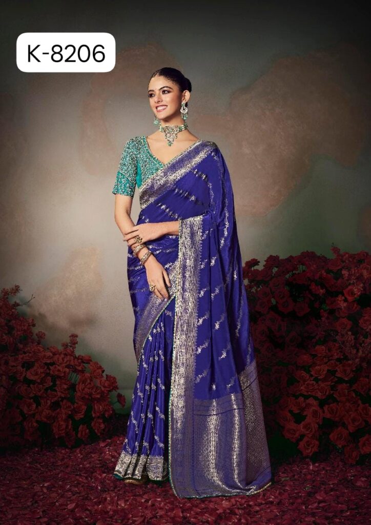 Stylish Kira Kamini Silk Beautiful Lace Border & Piping Saree Collection Wholesale 2026