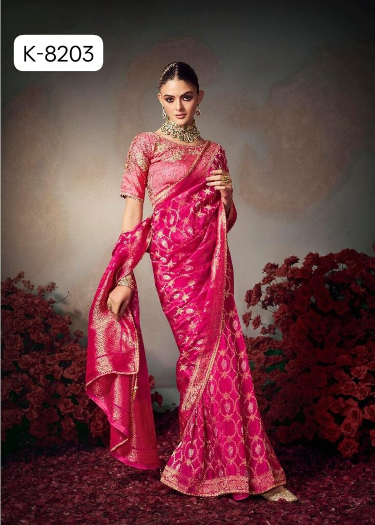 Stylish Kira Kamini Silk Beautiful Lace Border & Piping Saree Collection Wholesale 2026