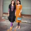Wooglee Salonee Vol 9 Rayon Thread And Handwork Top Collection Wholesale