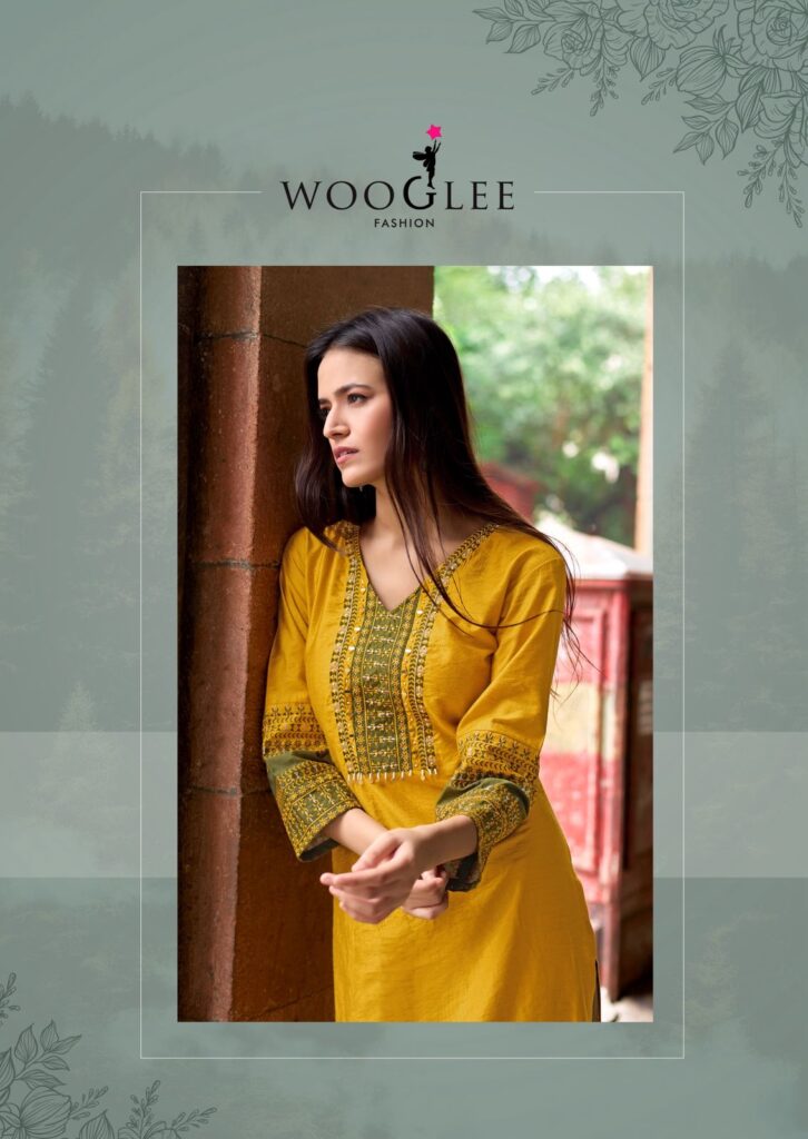 Stylish Wooglee Salonee Vol 9 Rayon Thread And Handwork Top Collection Wholesale 2026