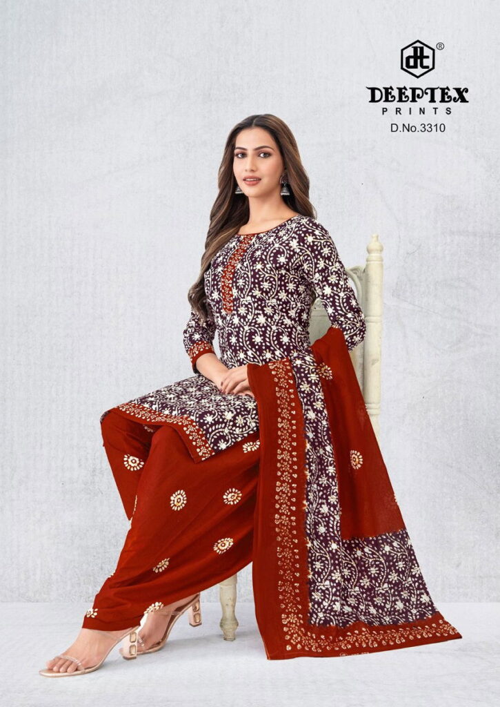 Latest Deeptex Batik Plus Vol 33 Cotton Printed Fancy Dress Material Collection Wholesale 2026
