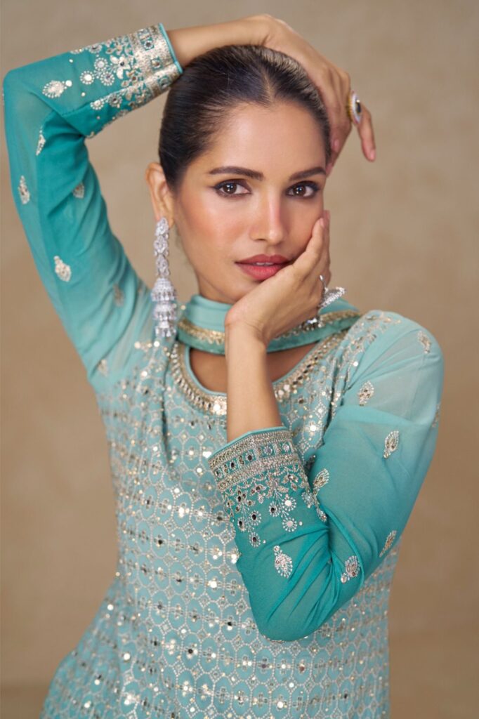 Latest Gulkayra Shivani Georgette With Embroidery Work Salwar Kameez Wholesale 2026