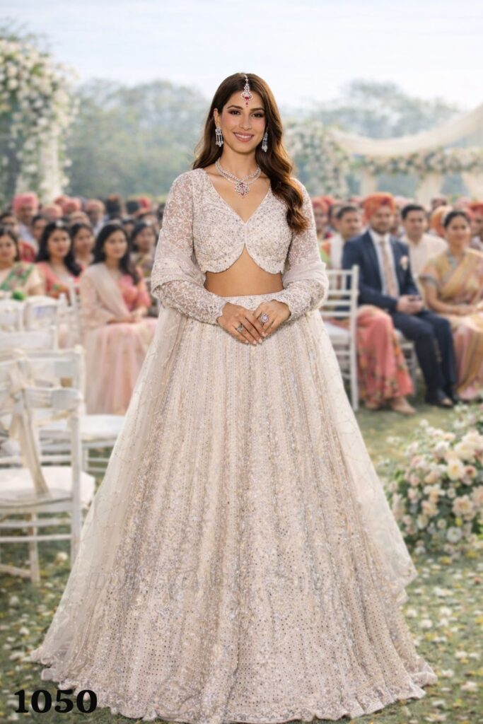 Beautiful Mrudangi Wedding Festive Net Embroidered And Mirror Work Lehenga Choli Wholesale 2026