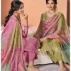 Vinay Kuleesh Ranggatt Glitter Silk With Work Salwar Kameez Wholesale
