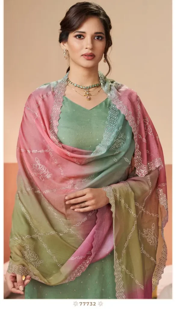 Launching Vinay Kuleesh Ranggatt Glitter Silk With Work Salwar Kameez Wholesale 2026