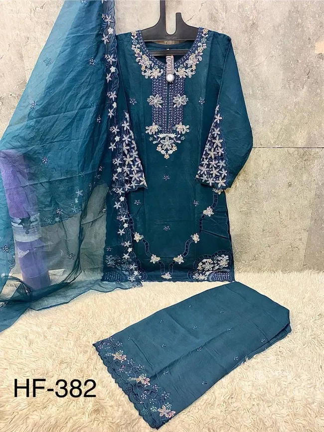 Launching Hoor Tex HF 382 A To D Pakistani Salwar Kameez Wholesale 2026