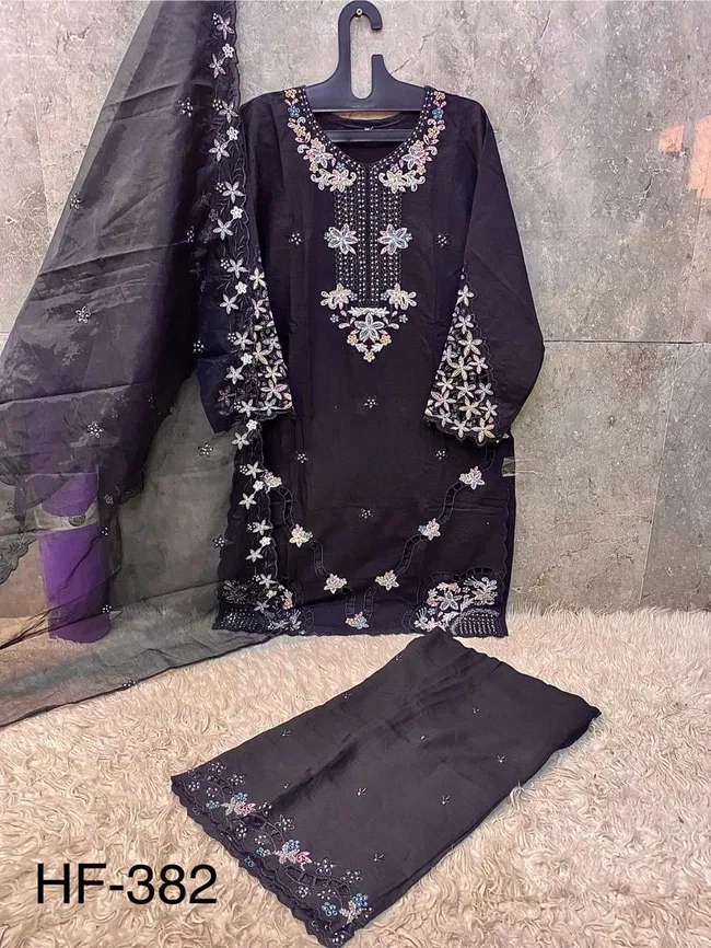 Launching Hoor Tex HF 382 A To D Pakistani Salwar Kameez Wholesale 2026