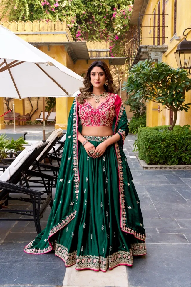 Stylish Lekha YF 1449 Silk Satin Sequins Worked Designer Lehenga Choli Wholesale 2026
