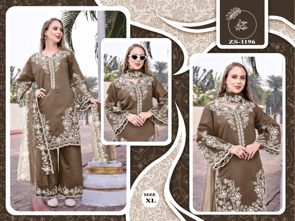 Buy Zoya Studio Launch Special Roman Silk Pakistani Suit Collection Wholesale 2026